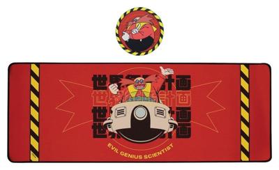 Sonic the Hedgehog Desk Mat & Coaster - Dr. Eggman Sonic the Hedgehog Desk Mat & Coaster - Dr. Eggman