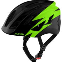 Olympic Sportswear Alpina sports kinderhelm pico 50-55 glans zwart/groen - thumbnail