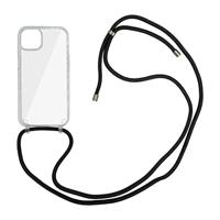 Høyde - iPhone 13 - Telefoonhoes met koord - Transparant - thumbnail