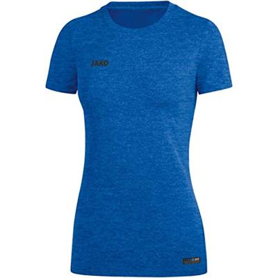 JAKO 6129D T-Shirt Premium Basics Dames - Royal Gemeleerd - 40