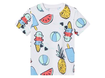 lupilu Kinder T-shirt (Wit, 122/128)