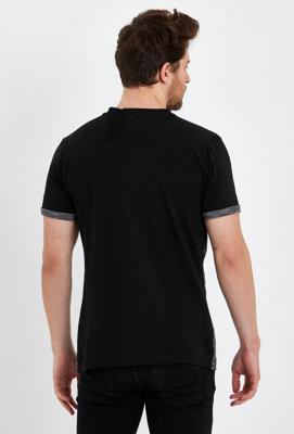 Club Ju - Avanza - T-Shirt Heren - Grijs Zwart - Style-Italie Club Ju - Avanza - T-Shirt Heren - Grijs Zwart - Style-Italie