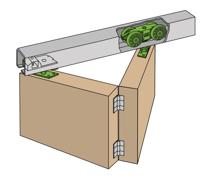 HF25/12-Verpakte Husky folding set, 1200m staal - 25kg - thumbnail