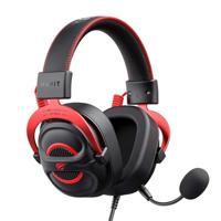 havit H2002E Pro Zwart Rood Gaming Hoofdtelefoon, 60mm Luidspreker, 3.5mm Jack, Afneembare Microfoon - thumbnail