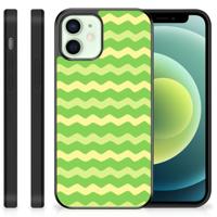 iPhone 12 Mini Bumper Case Waves Green - thumbnail