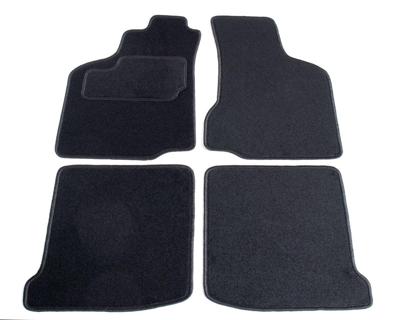 Automatten op maat - zwart stof - Volkswagen Polo 6N 1994-1999