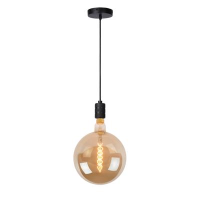 Lucide JOVA - Hanglamp - Ø 10 cm - 1xE27 - Zwart Lucide JOVA - Hanglamp - Ø 10 cm - 1xE27 - Zwart