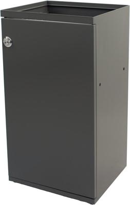 V-part modulaire afvalbak met deur en zakhouder 85 l, grijs V-part modulaire afvalbak met deur en zakhouder 85 l, grijs