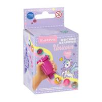 Sticker Stempel Eenhoorn, 160st. - thumbnail