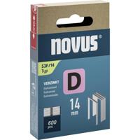 Novus Vlakdraad nieten D 53F/14mm | 600 stuks - 042-0792 - thumbnail