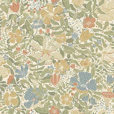 Dutch Wallcoverings Langtan - Midsommar - Multi Green