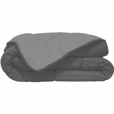 Quilt Microfiber 400g / m² CALGARY Staal en zilver 140x200cm