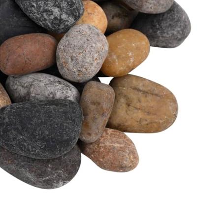Kiezelstenen gepolijst 5-8 cm 25 kg meerkleurig