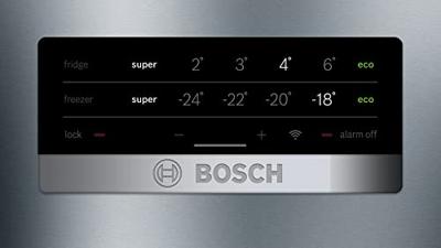 Bosch Serie 4 KGN49XLEA koel-vriescombinatie Vrijstaand 438 l E Roestvrijstaal