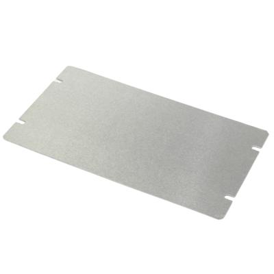 Hammond Electronics 1434-845 Grondplaat (l x b x h) 203 x 114 x 1 mm Aluminium Natuur 1 stuk(s)