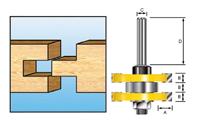 Makita Accessoires groef/veerfrees+lag. hm s8 - d-12011 - thumbnail