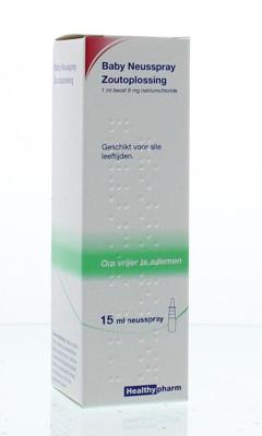 Healthypharm Baby Zoutoplossing Neusspray