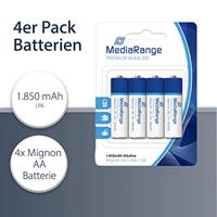 MediaRange MRBAT104 niet-oplaadbare batterij (1,5 V cilindrische basisbatterijen) Wit Blauw - thumbnail