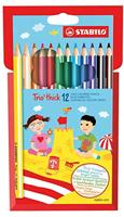Kleurpotloden Stabilo Trio Tick Multicolour (6 Stuks) - thumbnail