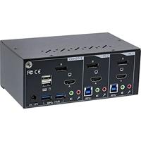 InLine 62642I KVM-switch Zwart - thumbnail
