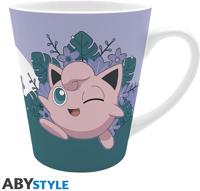 Pokemon Mug - Jigglypuff Purple Flowers - thumbnail