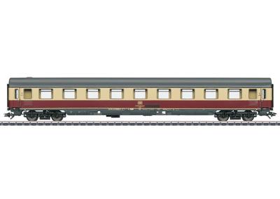 Märklin 43852 H0 sneltreinrijtuig purperrood/beige 1e klas van de DB Avmz 111 Märklin 43852 H0 sneltreinrijtuig purperrood/beige 1e klas van de DB Avmz 111