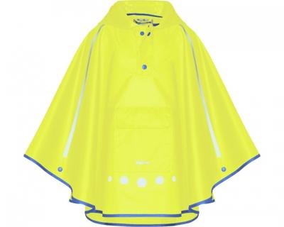 Playshoes regenponcho met tas Geel-XL