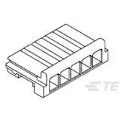 TE Connectivity 92009-6 Female header, inbouw (standaard) Inhoud: 1 stuk(s) Bag