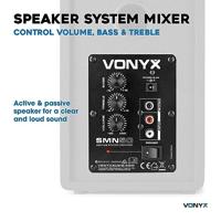Vonyx SMN50B actieve studiomonitors (2 stuks) - thumbnail