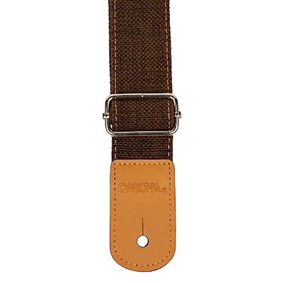 Cascha HH 2201 ukelele draagband katoen bruin Cascha HH 2201 ukelele draagband katoen bruin
