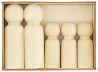 HEMA Poppetjes hout - thumbnail