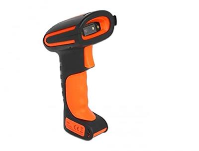 Delock 90507 2D-barcodescanner Bluetooth 1D, 2D LED Zwart, Oranje Smartphone- en tabletscanner - thumbnail