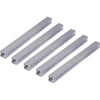 Sygonix SY-6801158 Kabelgoot (l x b x h) 2000 x 25 x 25 mm 5 stuk(s) Grijs - thumbnail