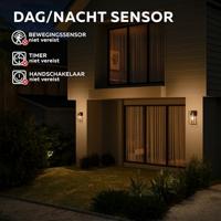 LED E27 lamp 4 Watt filament dag nacht sensor - thumbnail