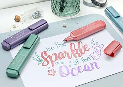 Faber Castell Markeerstift - Metallic robijn