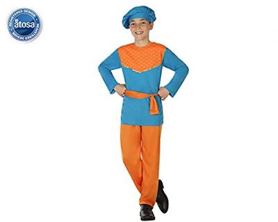 Kostuums voor Kinderen Page Blauw 4 pcs Maat 7-9 Jaar