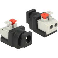 DeLOCK DC 5.5 x 2.1 mm female > Terminal Block adapter - thumbnail