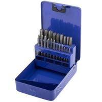 Topgear Draadsnijset - Metaal - Blauw - 21 delig - thumbnail