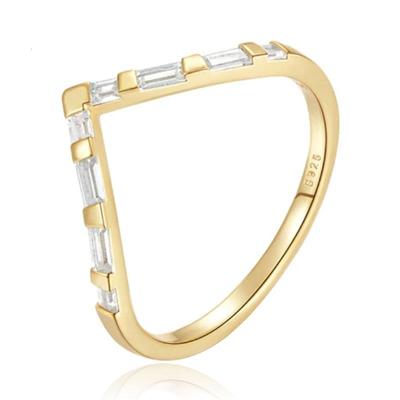Elenza .925 Zilveren Ring met Enkelvoudige Zirkonia-17mm