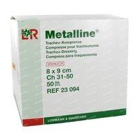 Metalline Kompres Tracheo Ster 8x9cm 50 23094
