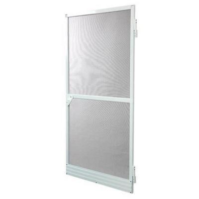 Klamboe draaideur - H220 cm x L100 cm - Wit aluminium