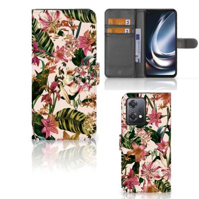 OnePlus Nord CE 2 Lite Hoesje Flowers OnePlus Nord CE 2 Lite Hoesje Flowers
