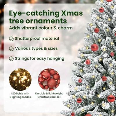 Kunstkerstboom met 150 LED Groen en Wit 150 cm PVC en Metaal