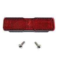 Busch & Muller Bumm reflector bagagedrager rood 50mm - thumbnail