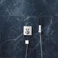 Handdouchehouder Porter E HansGrohe Wand Chroom - thumbnail