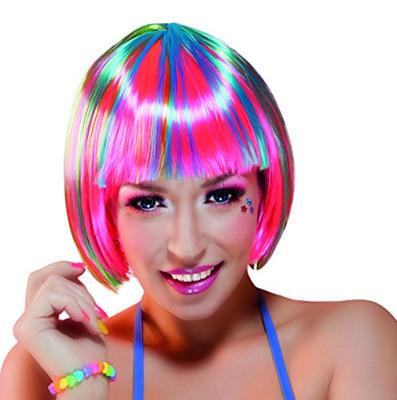 Boland Gekleurde pruik pebbles