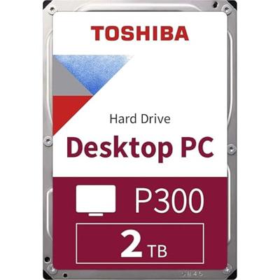 Toshiba P300 interne harde schijf 2 TB 7200 RPM 256 MB 3.5" SATA