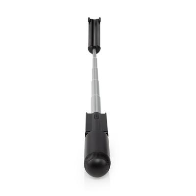 Uitschuifbare Selfiestick | Ingebouwde Draadloze Sluiterknop | Compact | Lichtgewicht | Zwart