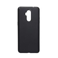 Schokbestendig koolstofvezel textuur TPU Case voor ULEFONG P6000 plus/Power L3 (zwart) - thumbnail