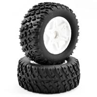 FTX - Comet Desert Buggy Front Mounted Tyre & Wheel White (FTX9066W) - thumbnail